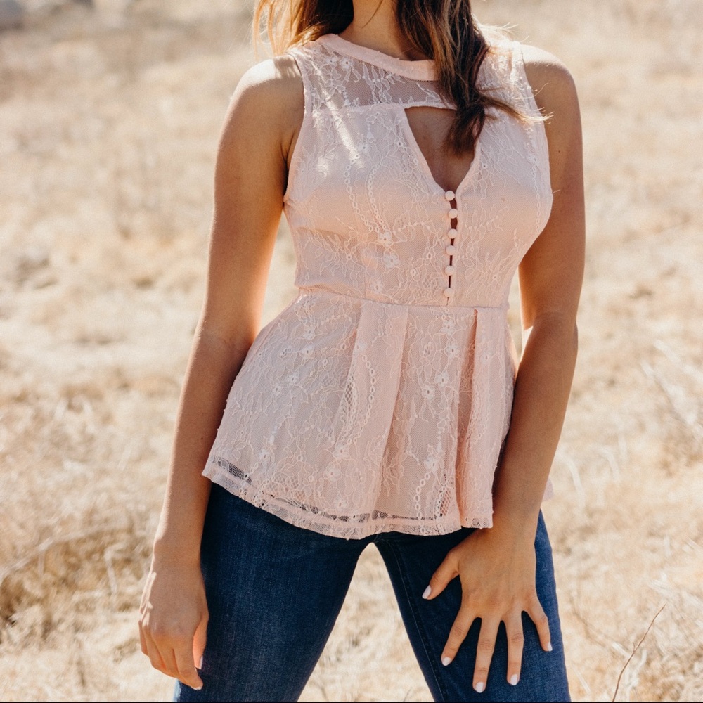 Blush Guess Top